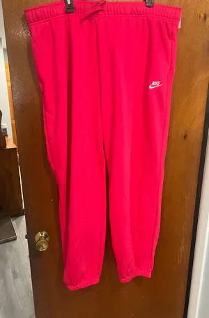Nike Bright Pink Women's Jogger Sweatpants thumbnail 1