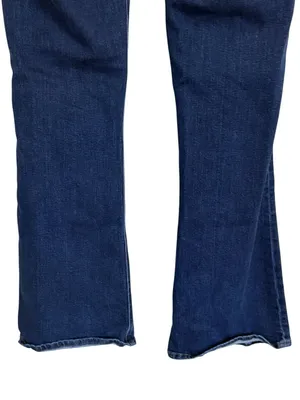 Quince Luna Stretch Flare Jeans Midnight Blue Women’s Size 31 x 32 High Rise thumbnail 6