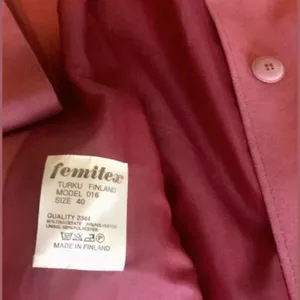 Anthropologie FEMITEX 2-Pckt Rose Belted Lined TrenchCoat EUC M thumbnail 10