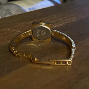 Vintage Yves Rocher gold tone crystal watch thumbnail 8