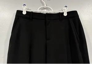 Vince Soft Tailored Ankle Trousers In Black Size 6 thumbnail 3