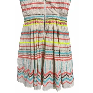 Anthropologie Plenty by Tracy Reese Striped Sunglow Dress Women's Size 4‎ thumbnail 6