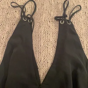 Free people slinky black top SZ medium thumbnail 12