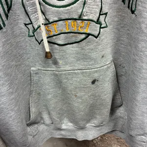 Lee Sport Vintage 90s Green Bay Packers Embroidered Gray Hoodie Sweatshirt Y2K thumbnail 5