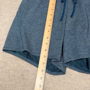 Nike‎ Dri-FIT Womens Blue Teal Heathered Athletic Shorts S Drawstring Activewear thumbnail 7