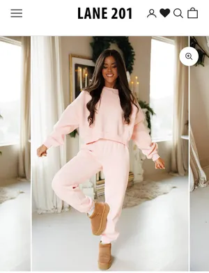 Pink Lounge Set thumbnail 3