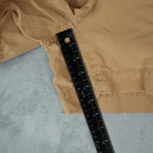 J‎ Crew Shorts Womens 6 City Fit Khaki Brown 33x5 Zipper Back Pockets Cotton thumbnail 5