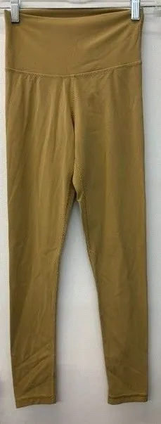 Tna Aritzia Butter Atmosphere High Rise Leggings Mustard Gold XS‎ thumbnail 1