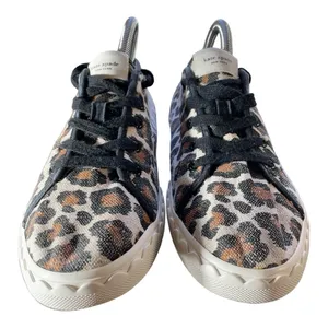 Kate Spade New York Vale Leopard Print Sneakers - Size 8.5 thumbnail 4
