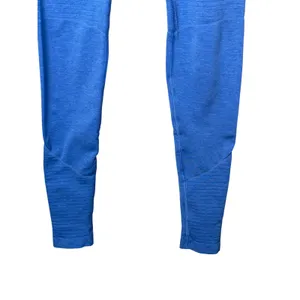 Alphalete Leggings S Blue High Waist Ribbed Moto Athleisure Compression Athletic thumbnail 4