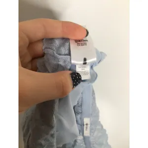 Maurices Bralette Womens XXL Light Blue Excellent Lace Wireless Crisscross Back thumbnail 4