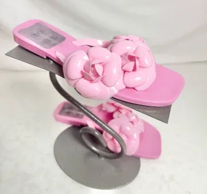 Jeffrey Campbell Light Pink Fleuris Jelly Flip Flops Sandals Size 8 thumbnail 1