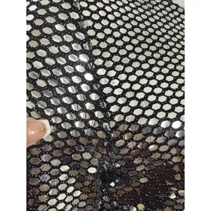 Women’s Silver Sequin Mini Dress Long Sleeve Bodycon Club Cocktail Size M NWT thumbnail 9
