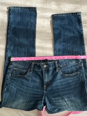 GAP 1969• Straight leg dark denim jeans• Sz 12 thumbnail 8