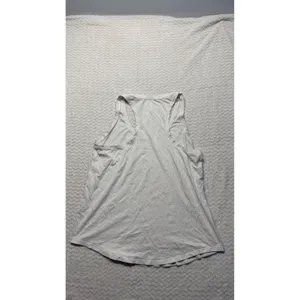 Lululemon Womens White Racerback Tank Top Scoop Neck Athletic Size 8 4461 thumbnail 2