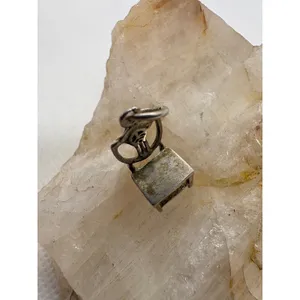 Vintage Sterling Silver Chair Charm 925 Miniature Furniture Pendant 1.32g thumbnail 3