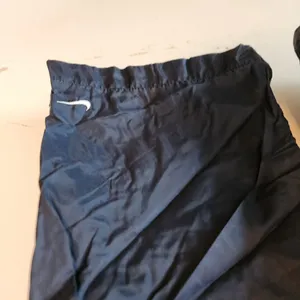 Y2k Nike womens navy blue windbreaker pants size womens medium thumbnail 2