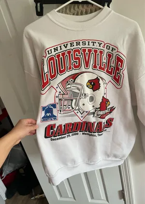 Vintage University of Louisville Champion Sweatshirt thumbnail 1