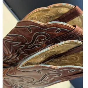 Ariat Legend Square Toe Leather Cowboy Boots Embrodiered Western Cowgirl Womens thumbnail 9