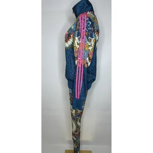 Adidas Originals x FARM Rio Borbomix Track Jacket Pants Set Floral Butterfly M L thumbnail 5