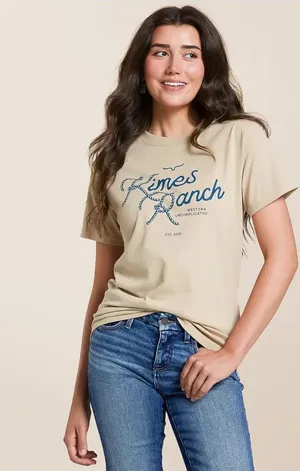 Kimes Ranch Lasso Script T-Shirt thumbnail 1