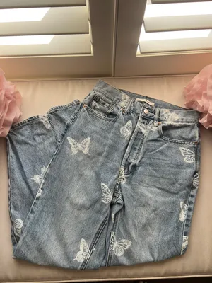 PacSun Eco Butterfly Ultra High Waisted Slim Fit Jeans thumbnail 2