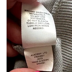 Freely V-Neck Relaxed Sweatshirt XL Gray Lightweight Comfy Sustainable Fabric‎ thumbnail 6