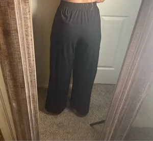 Athleta Charcoal Elastic Waist Pants thumbnail 2