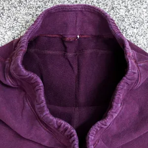 Lululemon High Rise Joggers Women's S Burgundy Drawstring Sweatpants Activewear‎ thumbnail 9