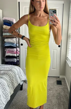 Zara Spaghetti-Strap Maxi Dress thumbnail 1