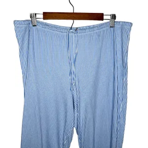 LRL Ralph Lauren Pajama Women's Size L Cotton 3/4 Sleeve Capri Pant Matching Set thumbnail 7