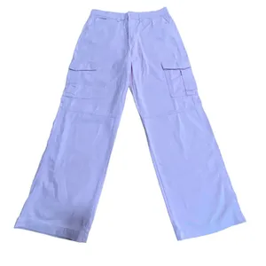 NEW Divided 90's Baggy Denim Jeans‎ Womens Size 12 Light Pink wash Wide Leg Y2K thumbnail 1