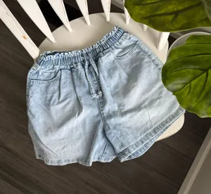 Time & Tru Walmart Synched Jean Shorts thumbnail 1