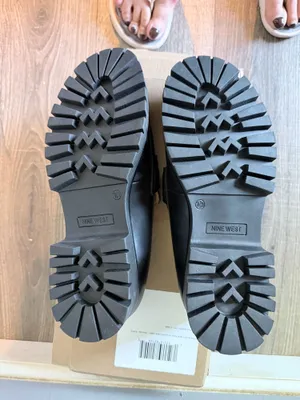 Woman’s Nine West gables round toe. Lug heel. Casual loafers size:10.5 thumbnail 4