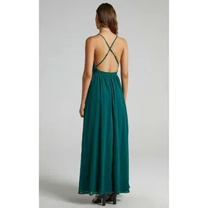 Showpo. NEW $120 She's A Delight Formal Maxi Dress in Emerald Sz 0 thumbnail 2