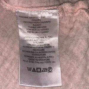 Urban Outfitters Button Down Shirt Small Pink Cotton Gauze Raw Hem‎ Boho Coastal thumbnail 7