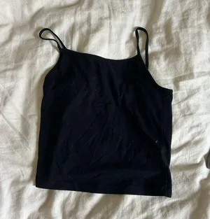 Wild Fable Black Top Tank Cropped Cami thumbnail 1