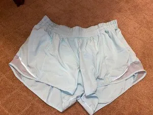 Lululemon Navy Blue Hotty Hot Shorts thumbnail 1