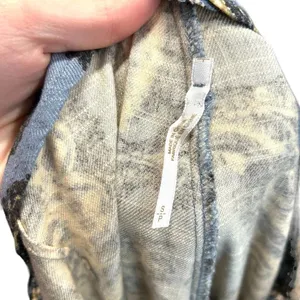 Free People Paradise Printed Linen Blend Pants Blue Combo Size‎ Small thumbnail 9