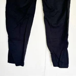 GAP Easy Pant Cotton Blend Drawstring Lightweight Black XS thumbnail 6