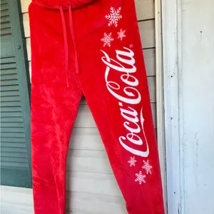 Coca-Cola Snowflake Holiday Joggers thumbnail 2