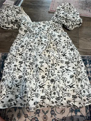 Urban Outfitters Laura Ashley Penelope Toile Cottagecore Babydoll Dress thumbnail 7