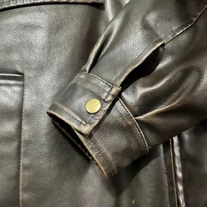 Accents Collection Faux Leather Sherpa Utility Jacket thumbnail 4