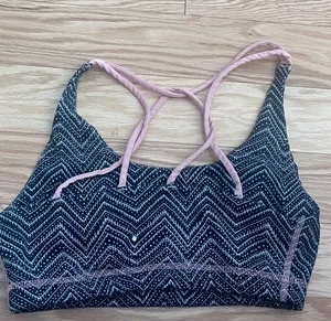 Hollister Gray / Black Sports Bra thumbnail 3