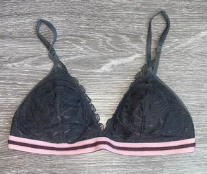 Gray Lace Bralette thumbnail 1