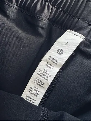 NEW Lululemon Hotty Hot High-Rise Skirt Black thumbnail 12