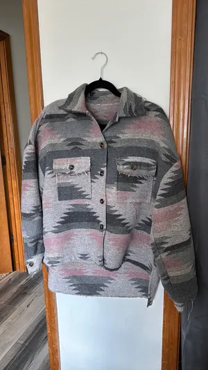 Patterned jacket Multiple thumbnail 3