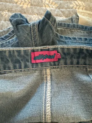 Edikted Denim Skort Mini thumbnail 3