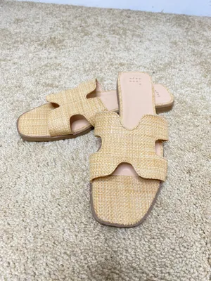 A New Day Woven Raffia Slide Sandal thumbnail 3