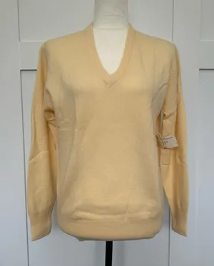 Vintage Butter Yellow Wool Sweater thumbnail 1